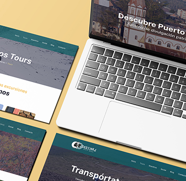 Wireframe Web Descubre Puerto Varas